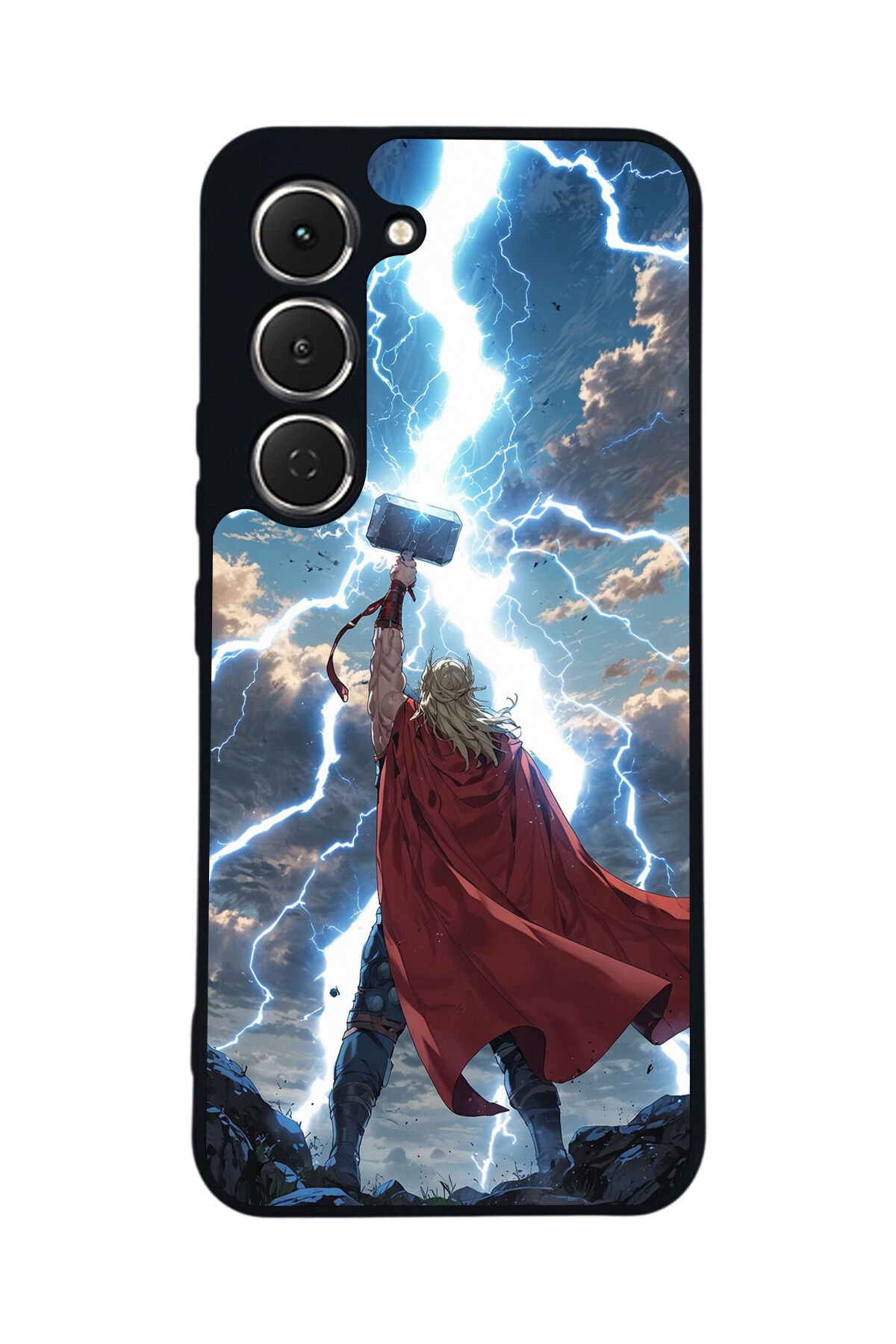 Tecno Spark 40 Pro Uyumlu Thor Tasarımlı Glossy Premium Kılıf