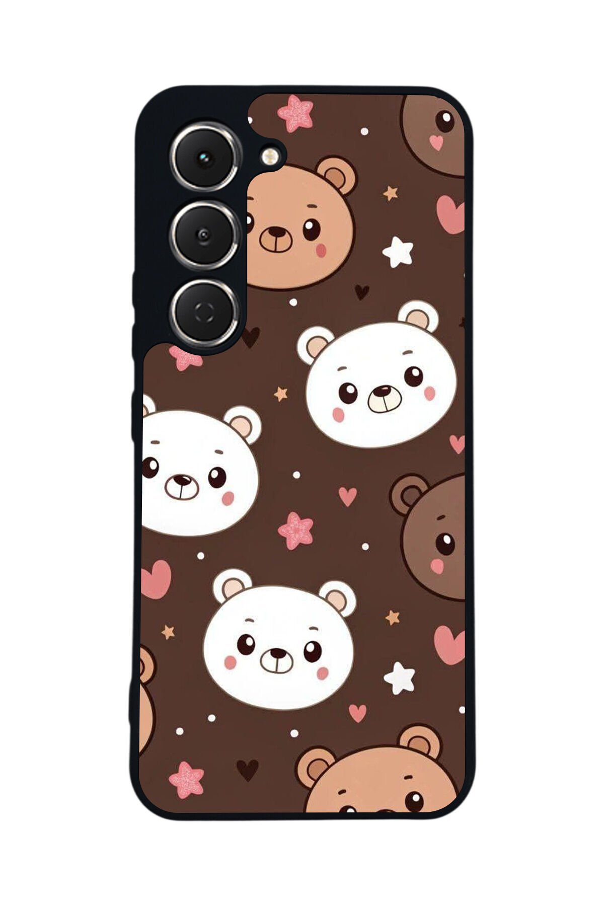 Tecno Spark 40 Pro Uyumlu Ayı Tasarımlı Glossy Premium Kılıf