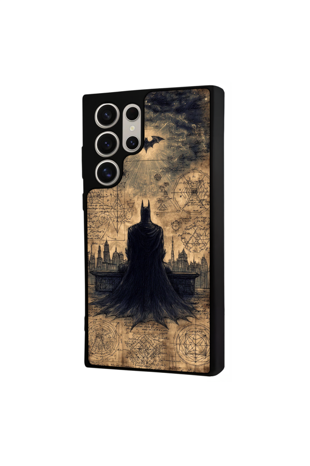 Samsung Galaxy S22 Ultra Uyumlu Batman Tasarımlı Glossy Premium Kılıf