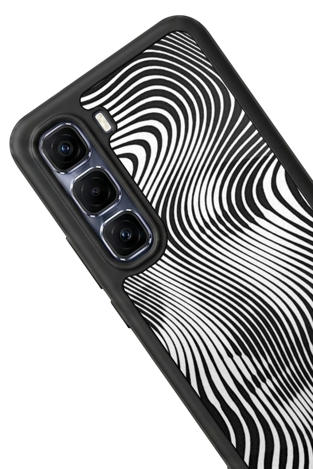 Infinix Hot 60 Pro Plus Uyumlu Çizgi Sanatı Tasarımlı Glossy Premium Kılıf