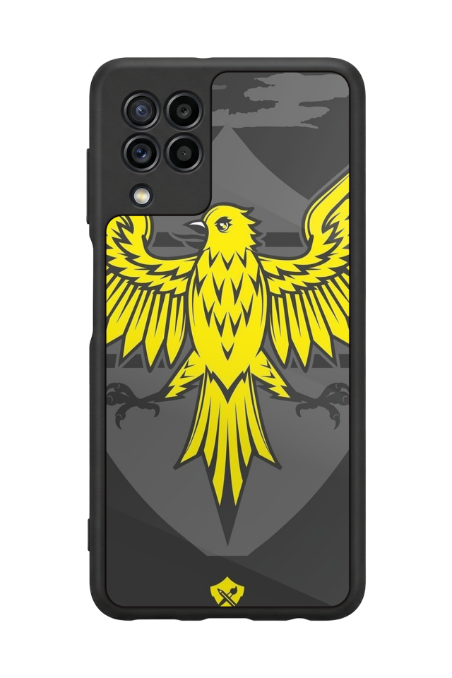 Samsung Galaxy M22 Uyumlu Fenerbahce Tasarımlı Glossy Premium Kılıf