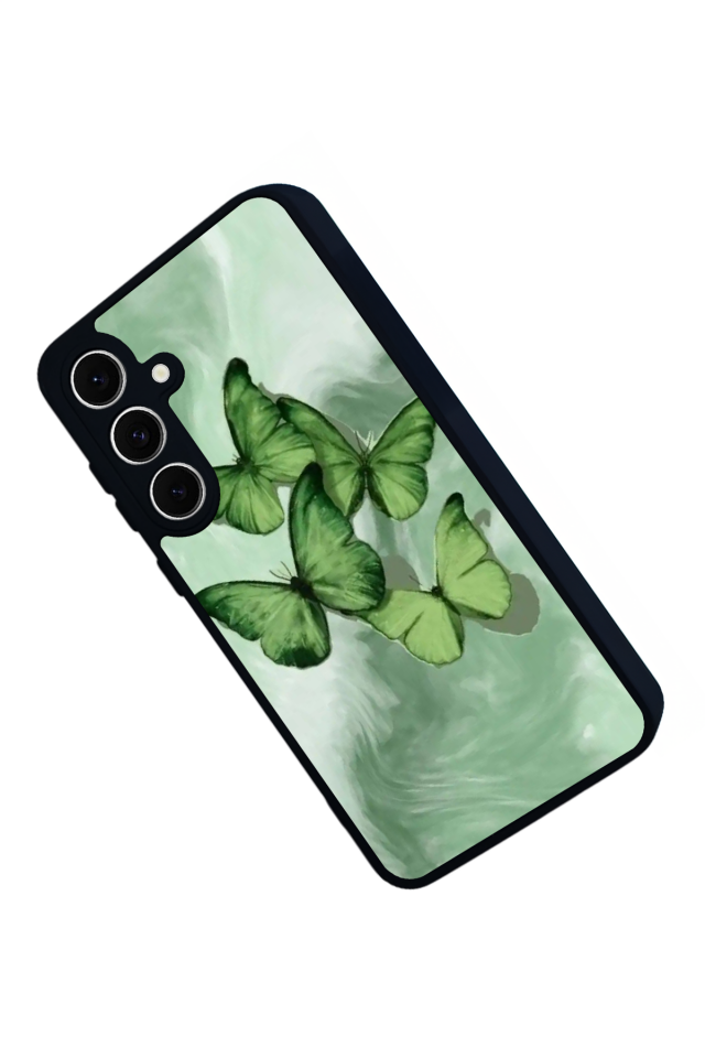 Samsung Galaxy A16 Uyumlu Kelebek Tasarımlı Glossy Premium Kılıf