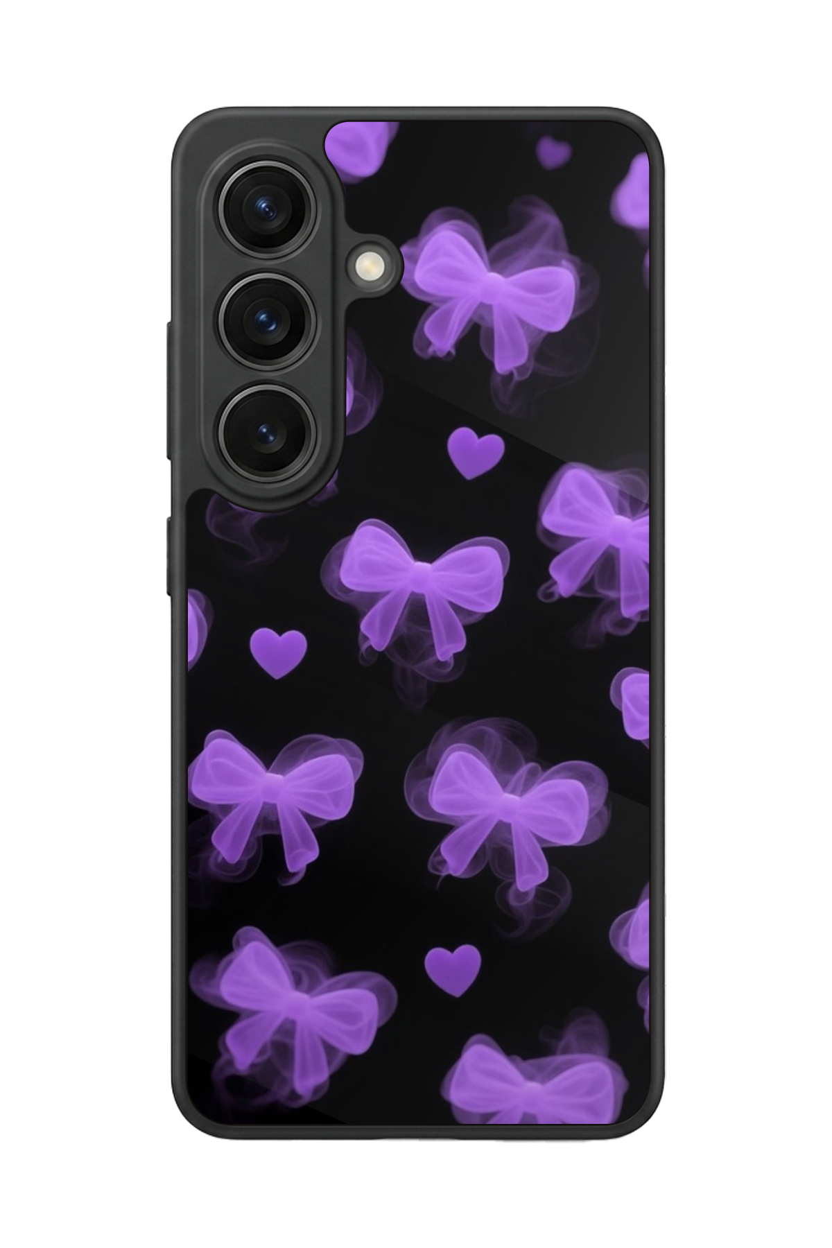Samsung Galaxy S26 Uyumlu Kurdele Tasarımlı Glossy Premium Kılıf