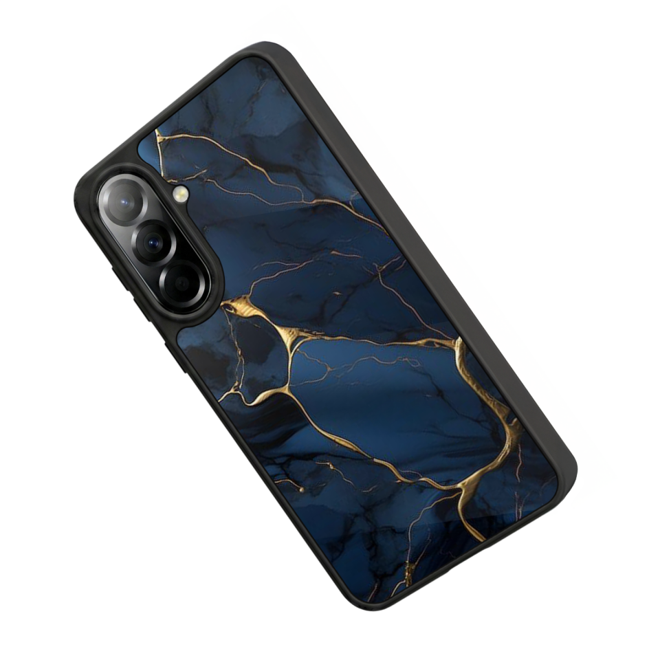 Samsung Galaxy A57 Uyumlu Mermer Marble Tasarımlı Glossy Premium Kılıf