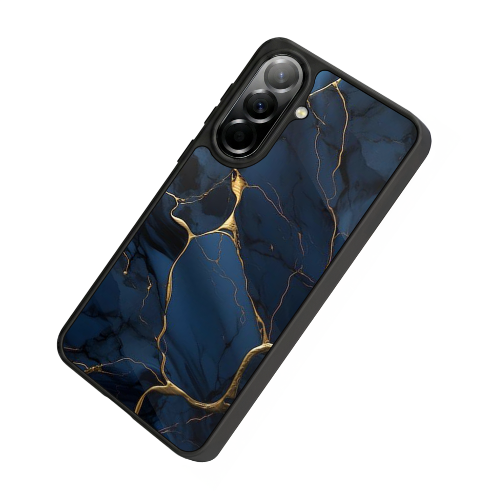Samsung Galaxy A57 Uyumlu Mermer Marble Tasarımlı Glossy Premium Kılıf