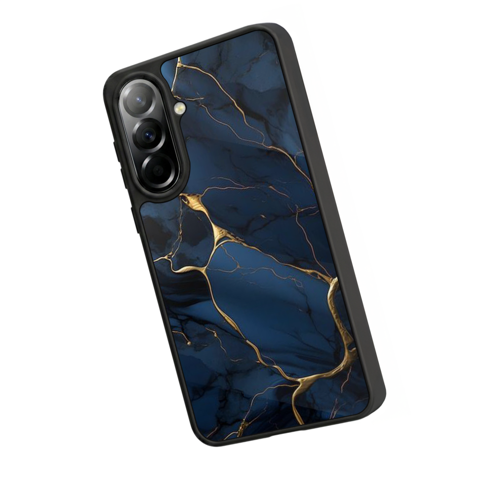 Samsung Galaxy A57 Uyumlu Mermer Marble Tasarımlı Glossy Premium Kılıf