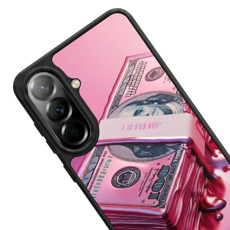 Samsung Galaxy A37 Uyumlu Money Para Tasarımlı Glossy Premium Kılıf