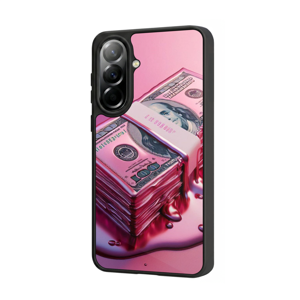 Samsung Galaxy A37 Uyumlu Money Para Tasarımlı Glossy Premium Kılıf