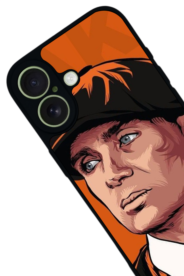 iPhone 17 Uyumlu Peaky Blinders Tasarımlı Glossy Premium Kılıf