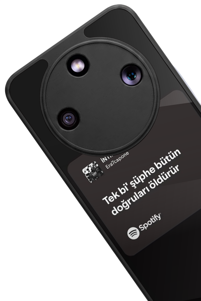 Honor Magic 8 Lite Uyumlu Sarki Sozleri Tasarımlı Glossy Premium Kılıf