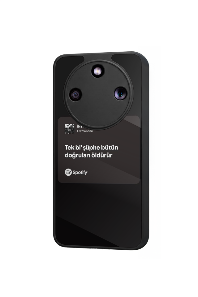 Honor Magic 8 Lite Uyumlu Sarki Sozleri Tasarımlı Glossy Premium Kılıf