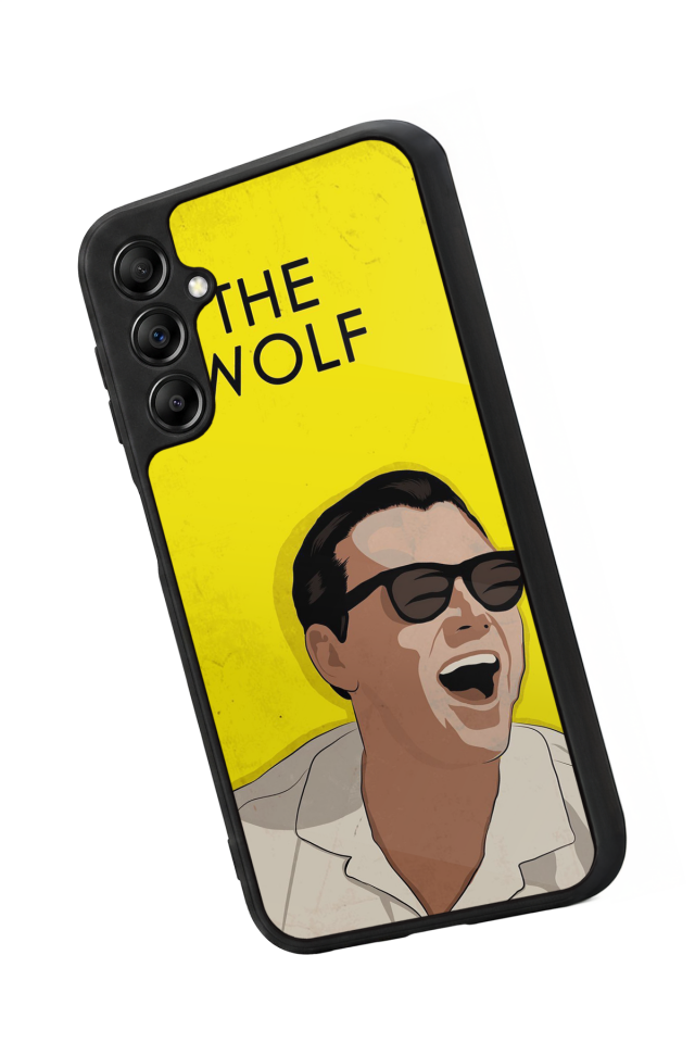 Samsung Galaxy A14 Uyumlu TheWolf Tasarımlı Glossy Premium Kılıf