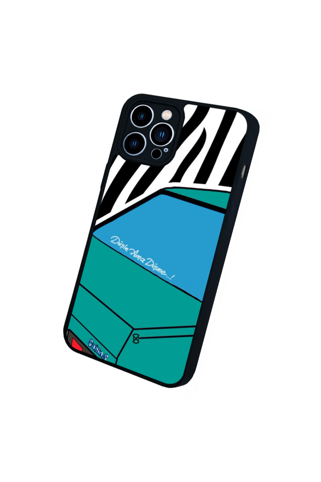 iPhone 12 Pro Max Uyumlu Tofas Tasarımlı Glossy Premium Kılıf