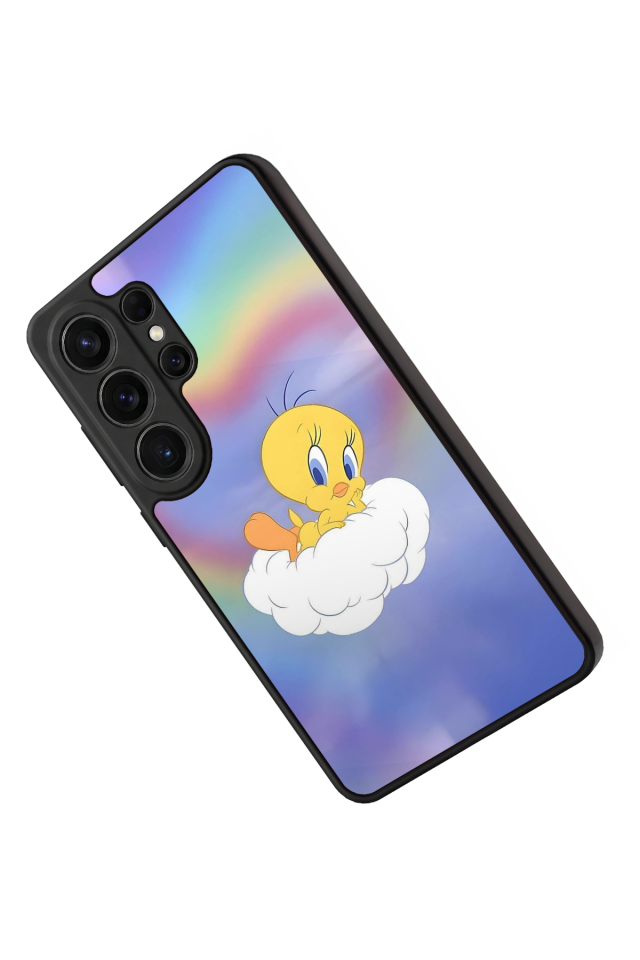 Samsung Galaxy S26 Ultra Uyumlu Tweety Tasarımlı Glossy Premium Kılıf