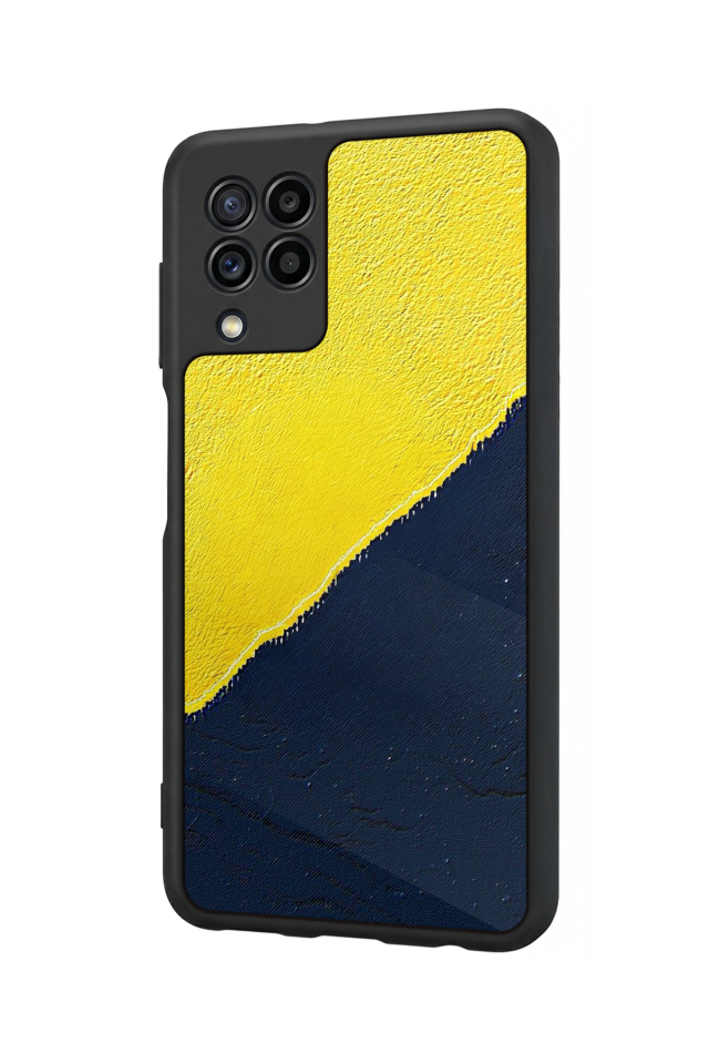 Samsung Galaxy M22 Uyumlu Fenerbahce Tasarımlı Glossy Premium Kılıf