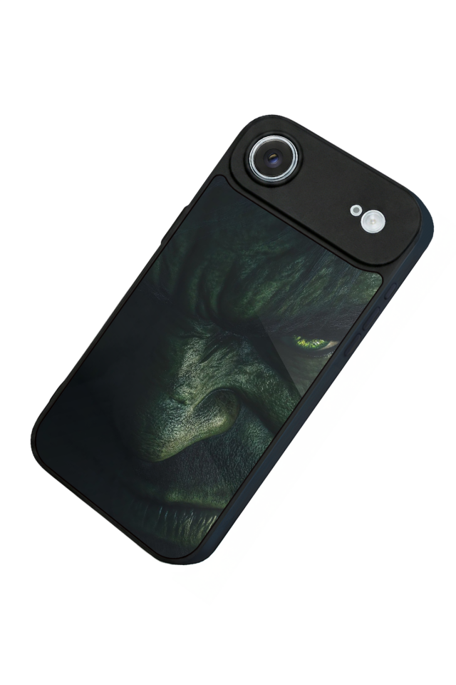 iPhone 17 Air Uyumlu Hulk Tasarımlı Glossy Premium Kılıf