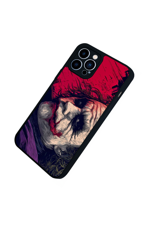 iPhone 13 Pro Max Uyumlu Joker Tasarımlı Glossy Premium Kılıf