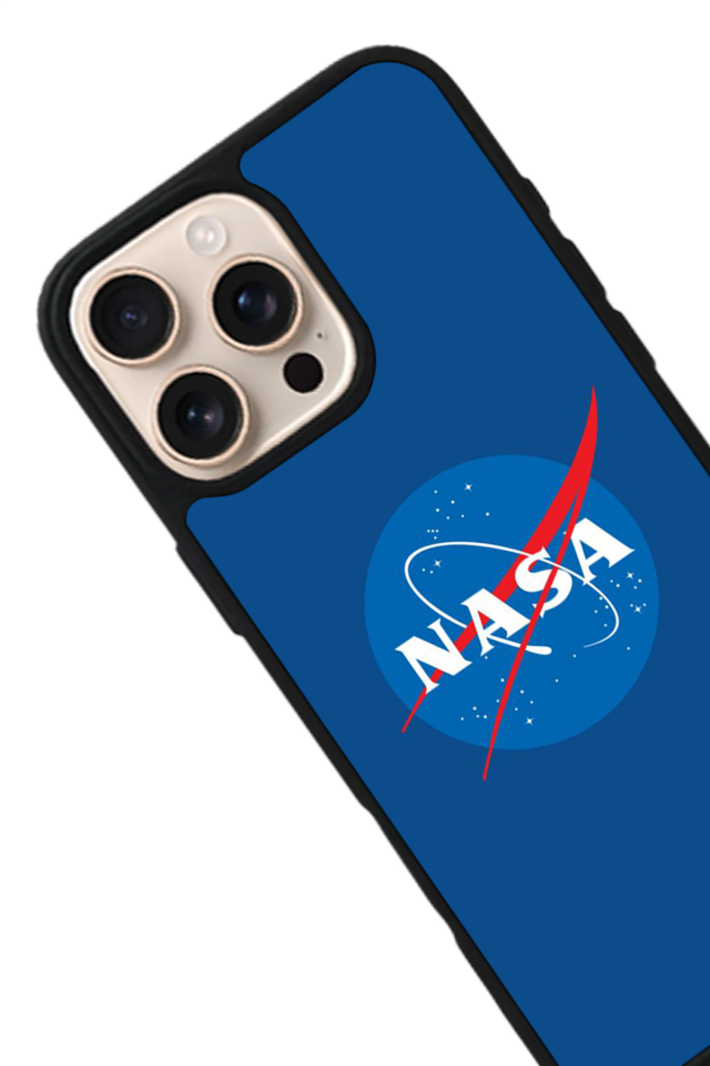 iPhone 15 Pro Max Uyumlu Nasa Tasarımlı Glossy Premium Kılıf