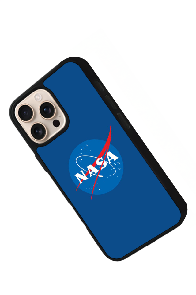 iPhone 15 Pro Max Uyumlu Nasa Tasarımlı Glossy Premium Kılıf