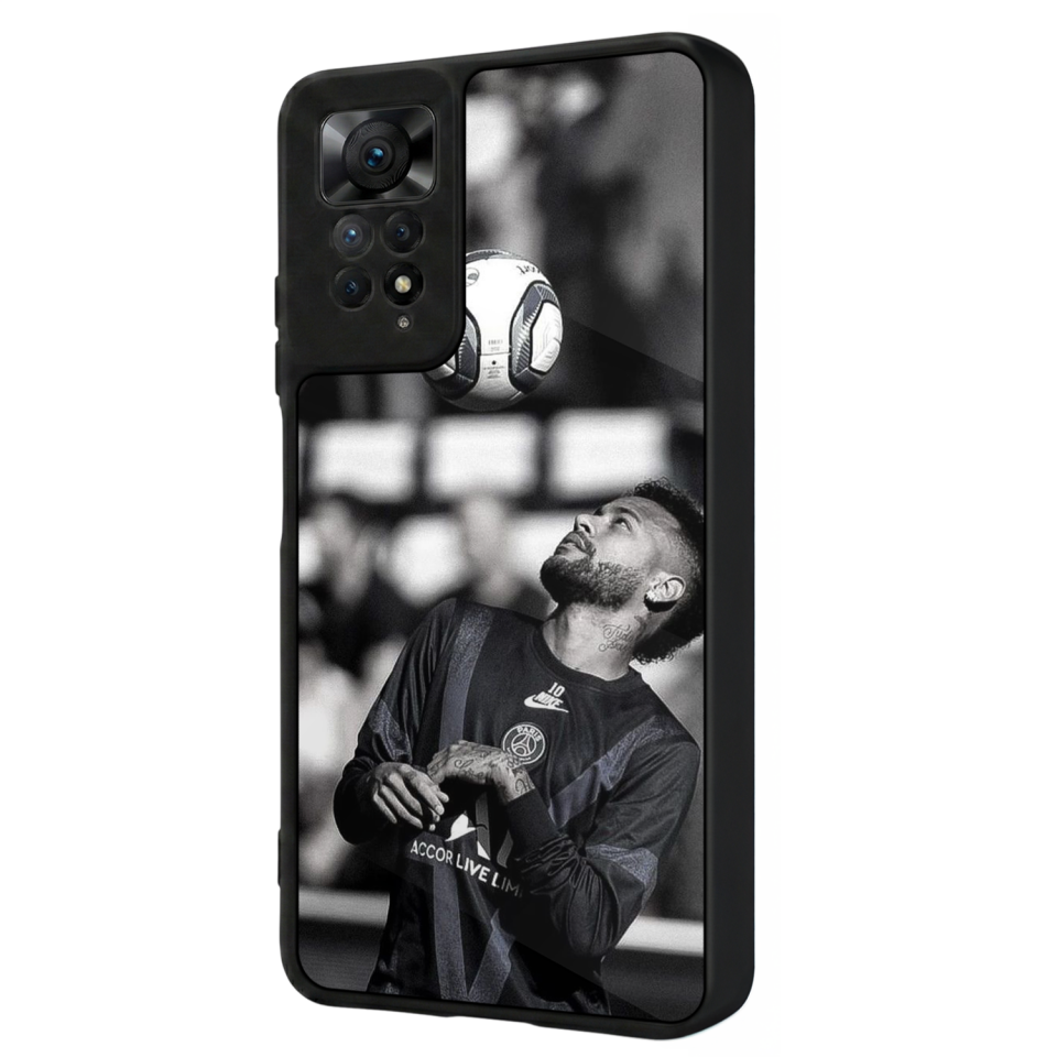 Xiaomi Redmi Note 11 Pro Uyumlu Neymar Tasarımlı Glossy Premium Kılıf