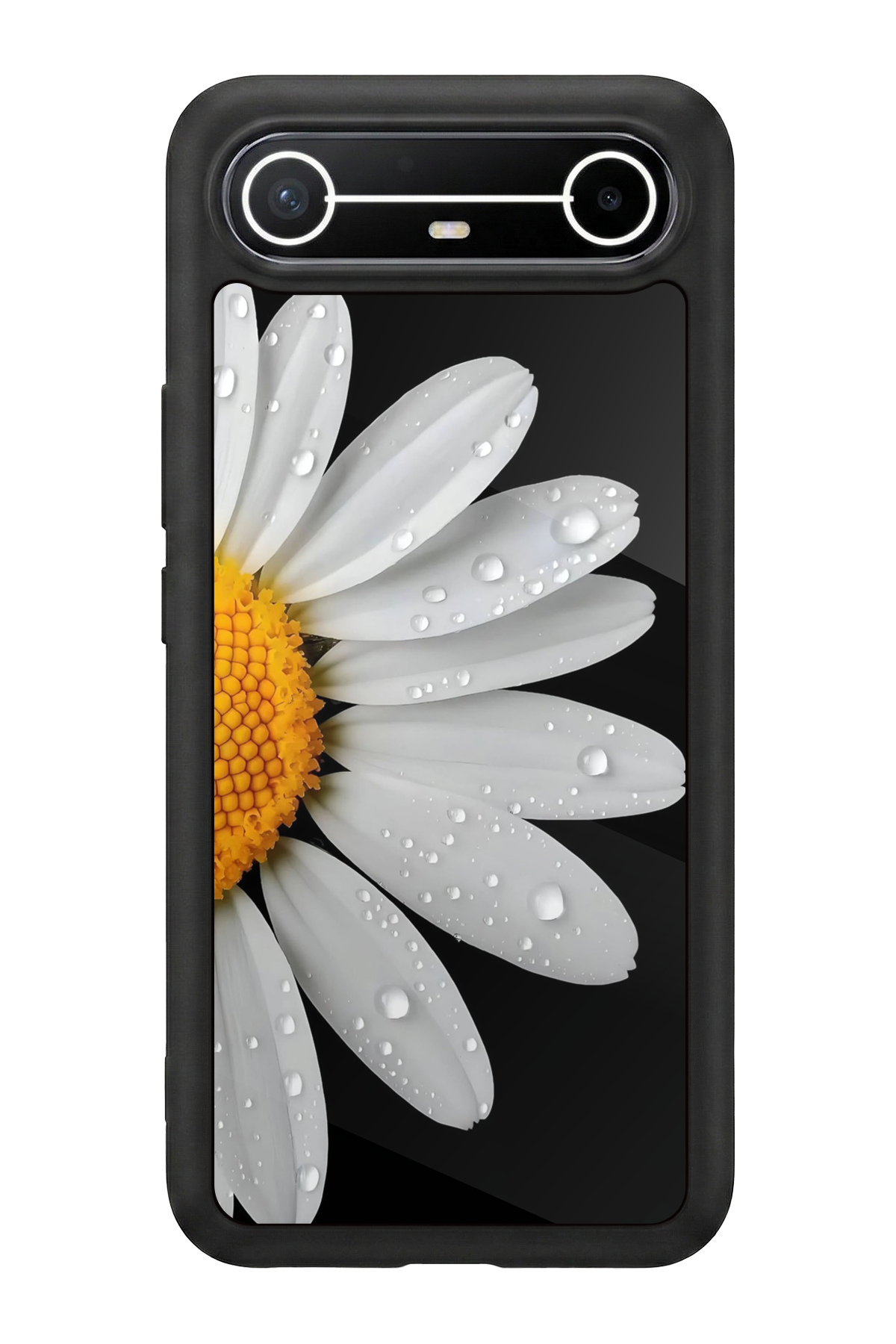 Tecno Spark Slim 5G Uyumlu Papatya Tasarımlı Glossy Premium Kılıf