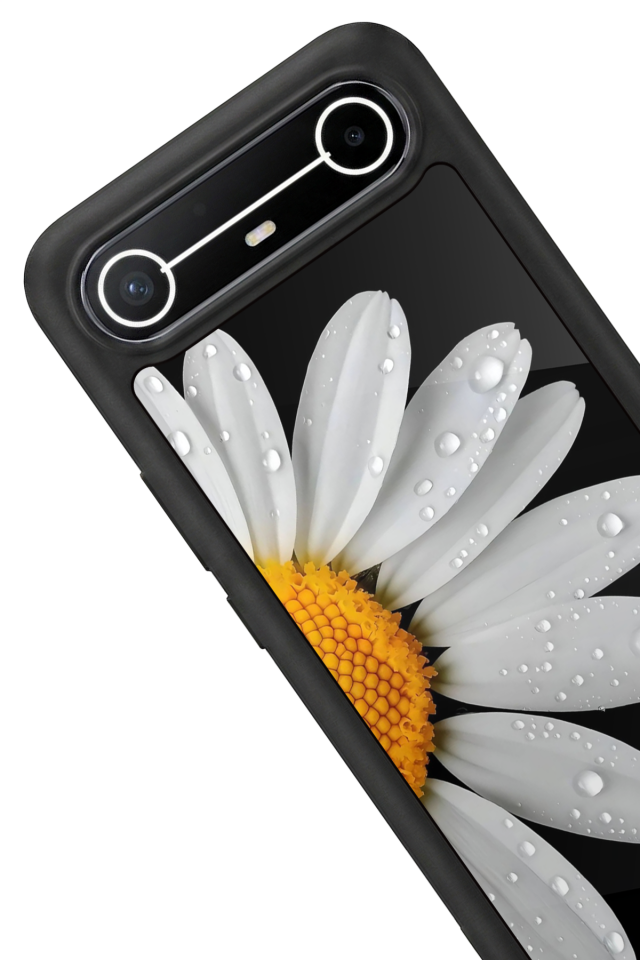 Tecno Spark Slim 5G Uyumlu Papatya Tasarımlı Glossy Premium Kılıf