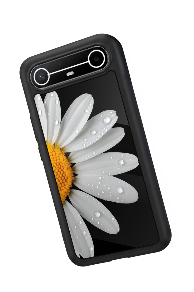 Tecno Spark Slim 5G Uyumlu Papatya Tasarımlı Glossy Premium Kılıf