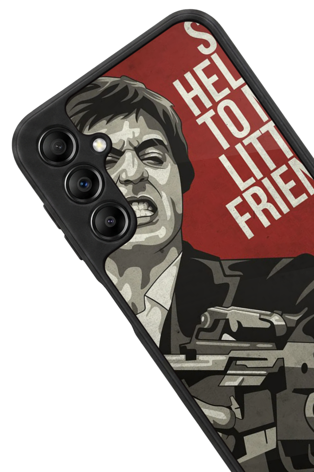 Samsung Galaxy A14 Uyumlu Scarface Tasarımlı Glossy Premium Kılıf