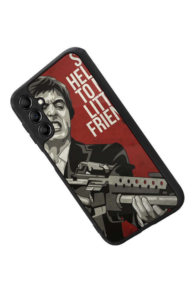 Samsung Galaxy A14 Uyumlu Scarface Tasarımlı Glossy Premium Kılıf