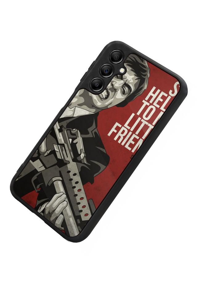 Samsung Galaxy A14 Uyumlu Scarface Tasarımlı Glossy Premium Kılıf