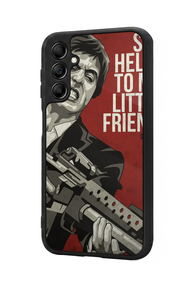 Samsung Galaxy A14 Uyumlu Scarface Tasarımlı Glossy Premium Kılıf