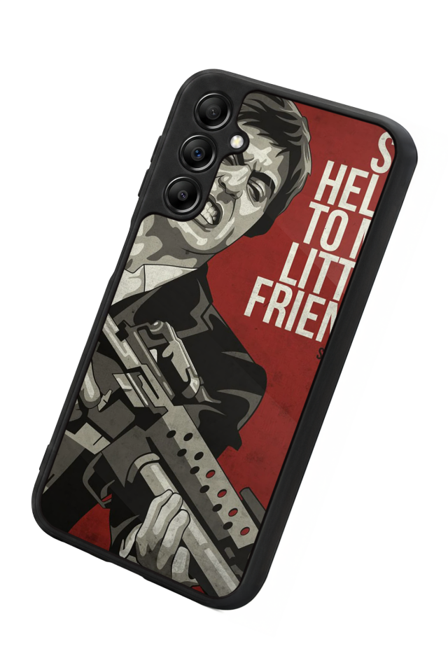 Samsung Galaxy A14 Uyumlu Scarface Tasarımlı Glossy Premium Kılıf