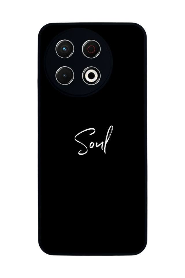 Tecno Spark 30 Pro Uyumlu SOUL Tasarımlı Glossy Premium Kılıf