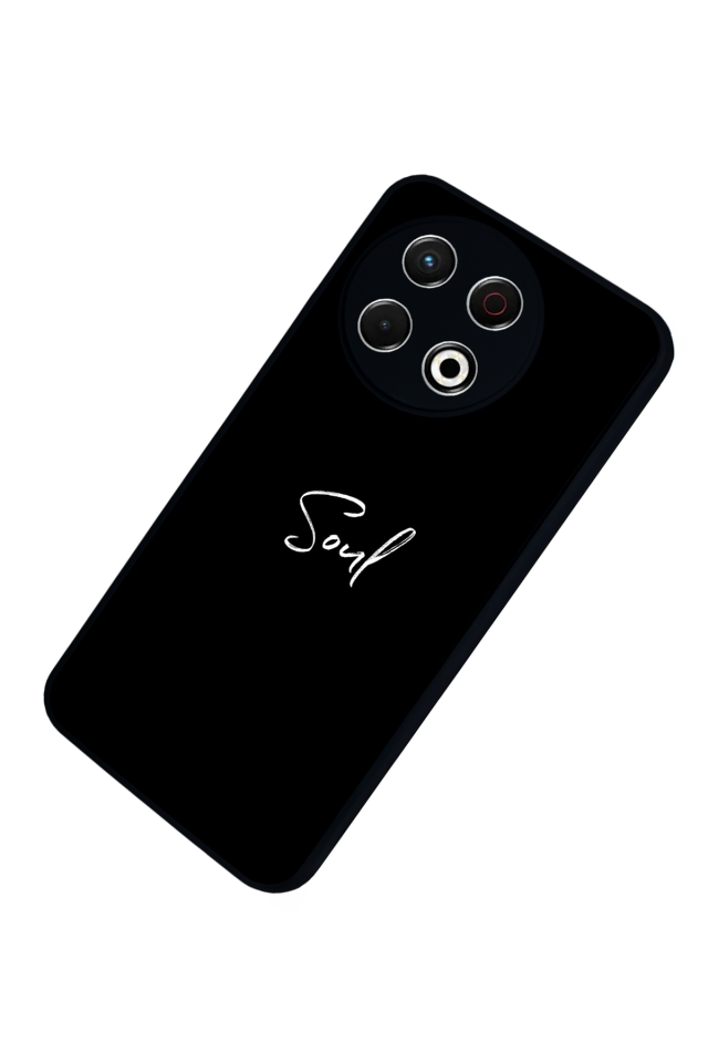 Tecno Spark 30 Pro Uyumlu SOUL Tasarımlı Glossy Premium Kılıf