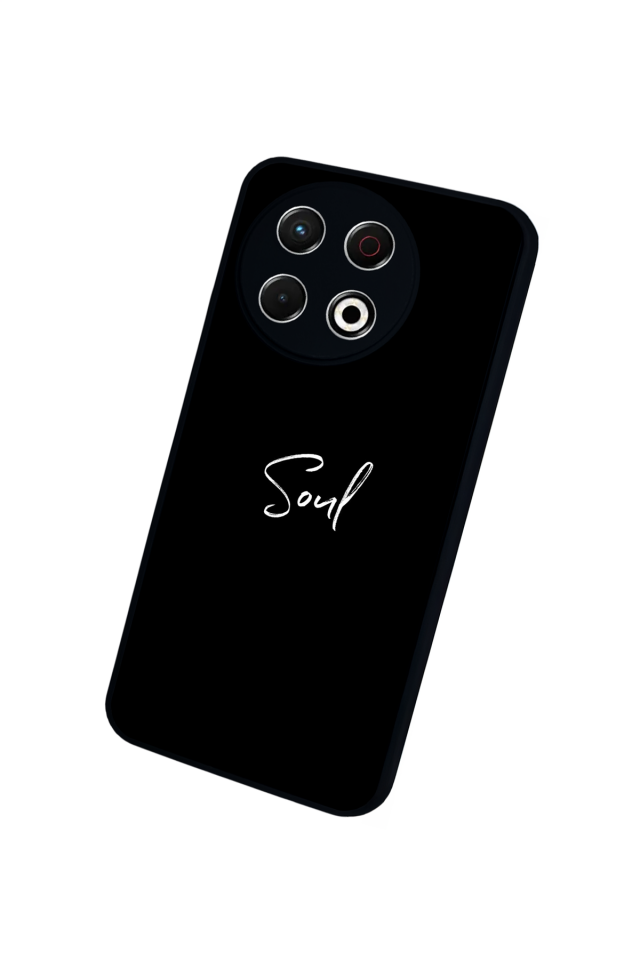 Tecno Spark 30 Pro Uyumlu SOUL Tasarımlı Glossy Premium Kılıf