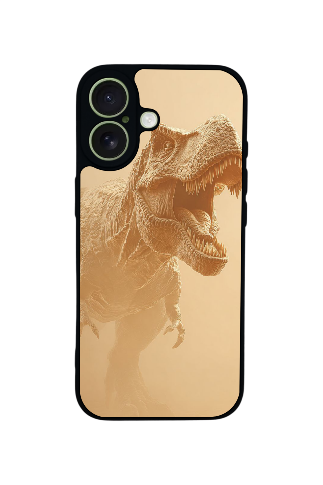 iPhone 17 Uyumlu Dinazor Tasarımlı Glossy Premium Kılıf