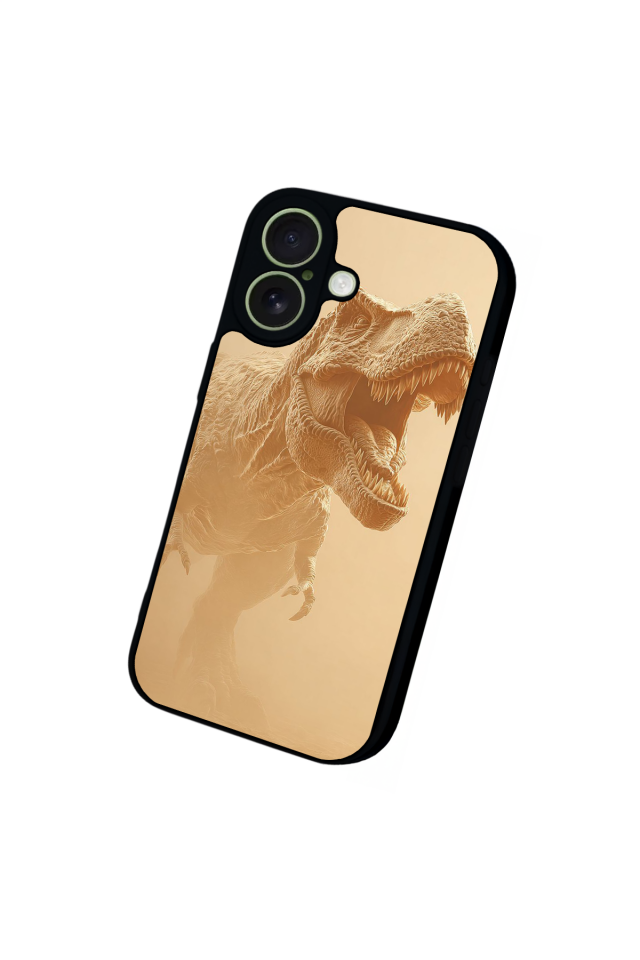 iPhone 17 Uyumlu Dinazor Tasarımlı Glossy Premium Kılıf