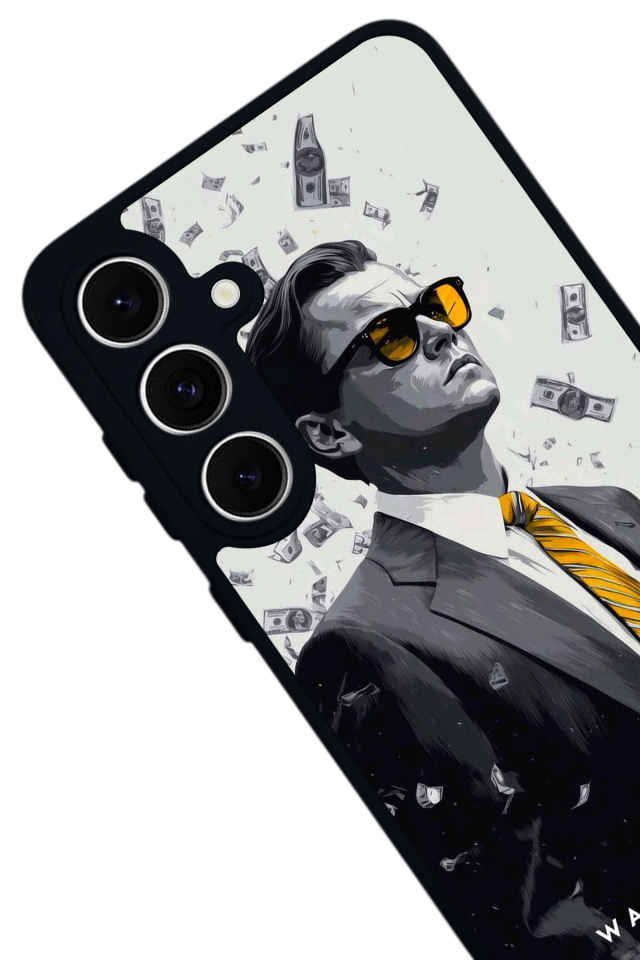 Samsung Galaxy S24 FE Uyumlu TheWolf Tasarımlı Glossy Premium Kılıf