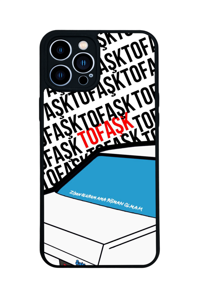 iPhone 12 Pro Max Uyumlu Tofas Tasarımlı Glossy Premium Kılıf