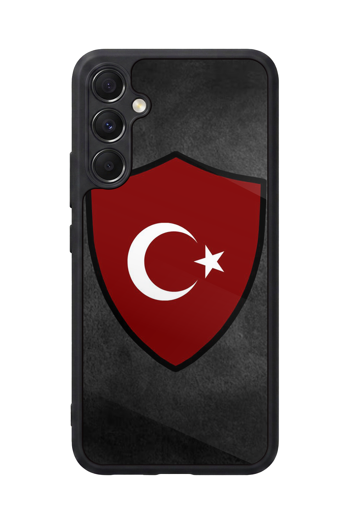 Samsung Galaxy M34 Uyumlu Türk Bayragi Tasarımlı Glossy Premium Kılıf