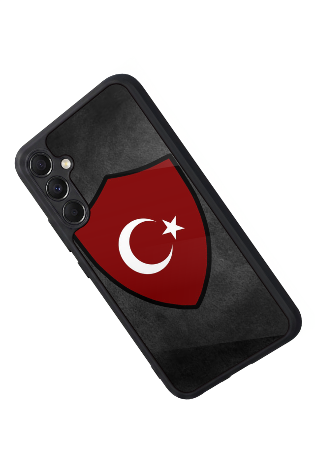 Samsung Galaxy M34 Uyumlu Türk Bayragi Tasarımlı Glossy Premium Kılıf
