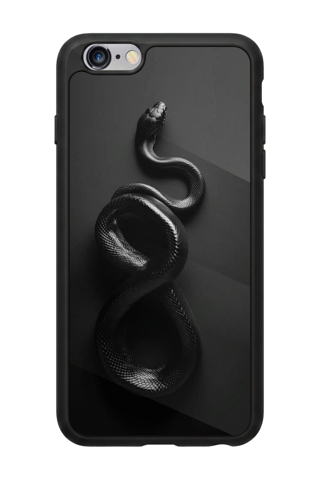 iPhone 6 Plus Uyumlu Yılan Tasarımlı Glossy Premium Kılıf