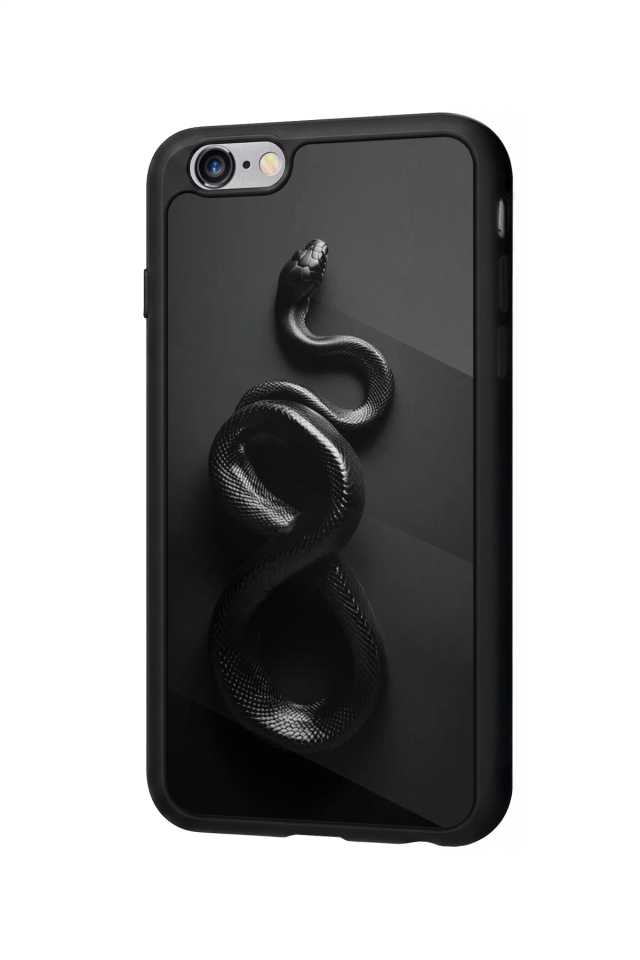 iPhone 6 Plus Uyumlu Yılan Tasarımlı Glossy Premium Kılıf