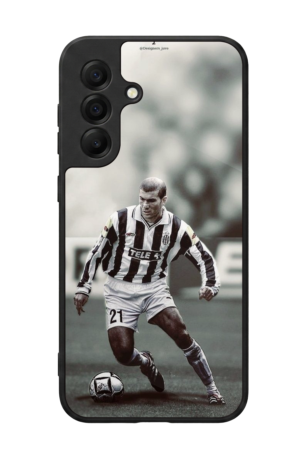 Samsung Galaxy A17 Uyumlu Zidane Tasarımlı Glossy Premium Kılıf