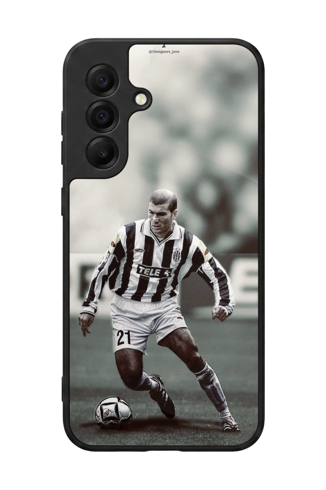 Samsung Galaxy A17 Uyumlu Zidane Tasarımlı Glossy Premium Kılıf