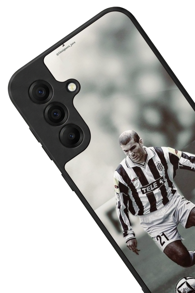 Samsung Galaxy A17 Uyumlu Zidane Tasarımlı Glossy Premium Kılıf