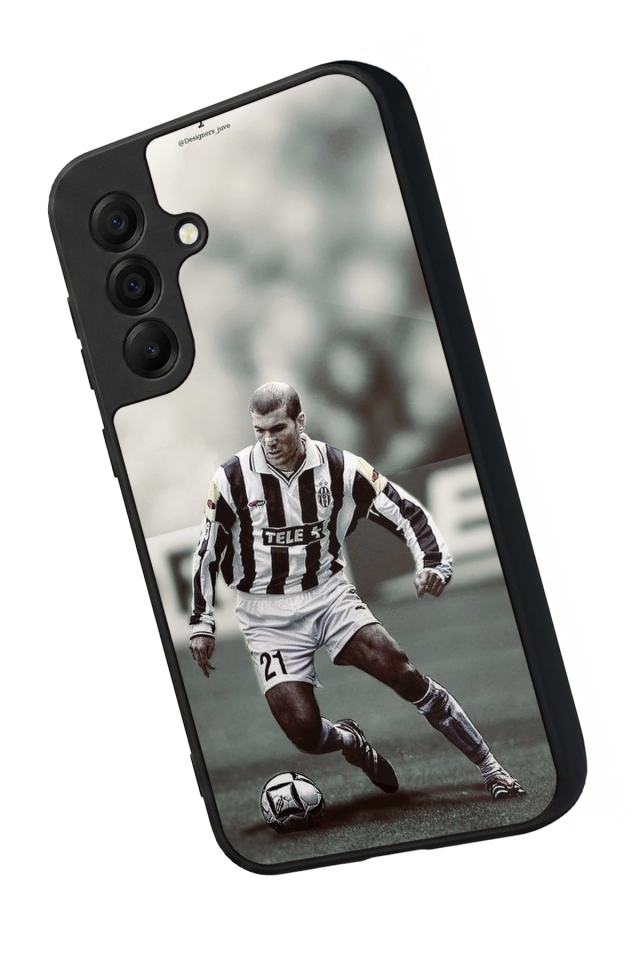 Samsung Galaxy A17 Uyumlu Zidane Tasarımlı Glossy Premium Kılıf