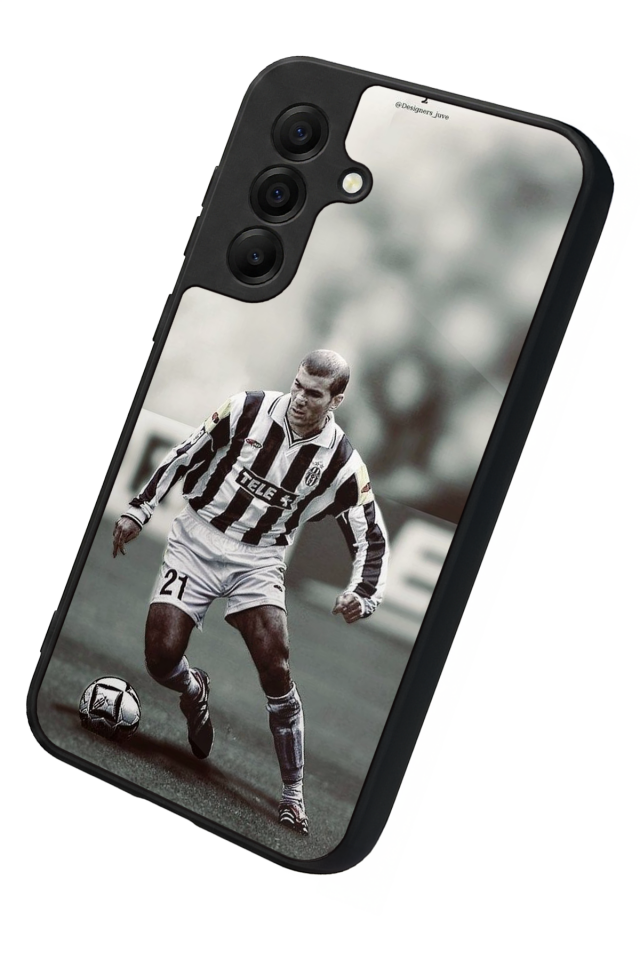 Samsung Galaxy A17 Uyumlu Zidane Tasarımlı Glossy Premium Kılıf