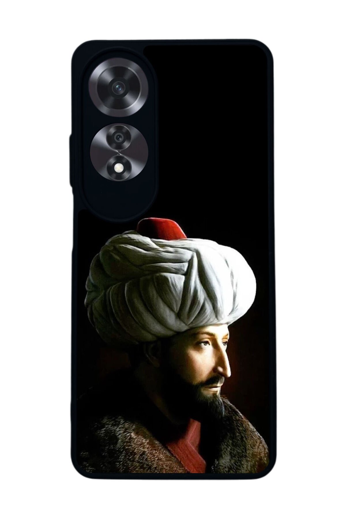 Oppo A60 Mat Siyah uyumlu Kılıf – Yumuşak Silikon, Koruyucu, Şok Emici Kapak