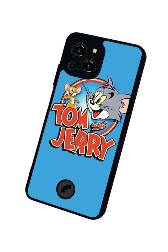 Reeder S23 Pro Max Uyumlu Tom And Jerry Tasarımlı Glossy Premium Kılıf
